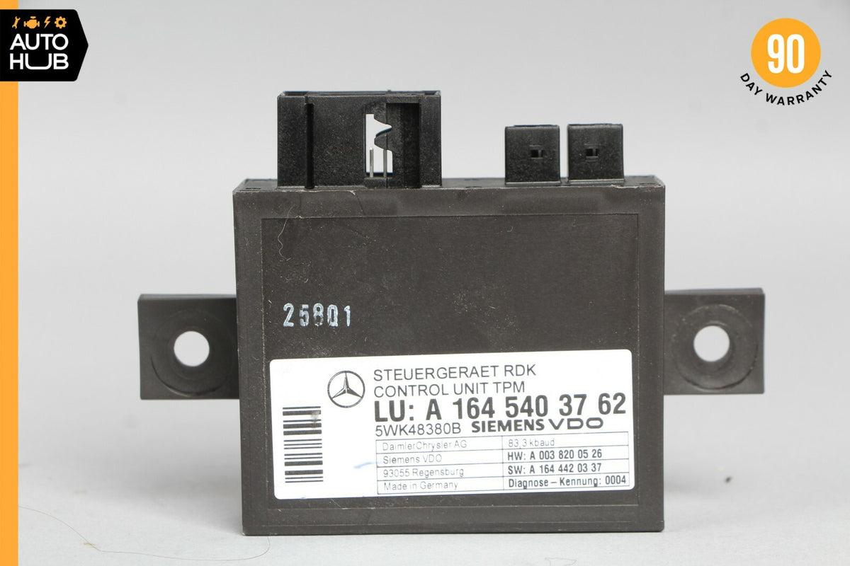 06-13 Mercedes W211 E320 R350 SL550 TPMS Tire Pressure Control 1645403762 OEM - photo 4