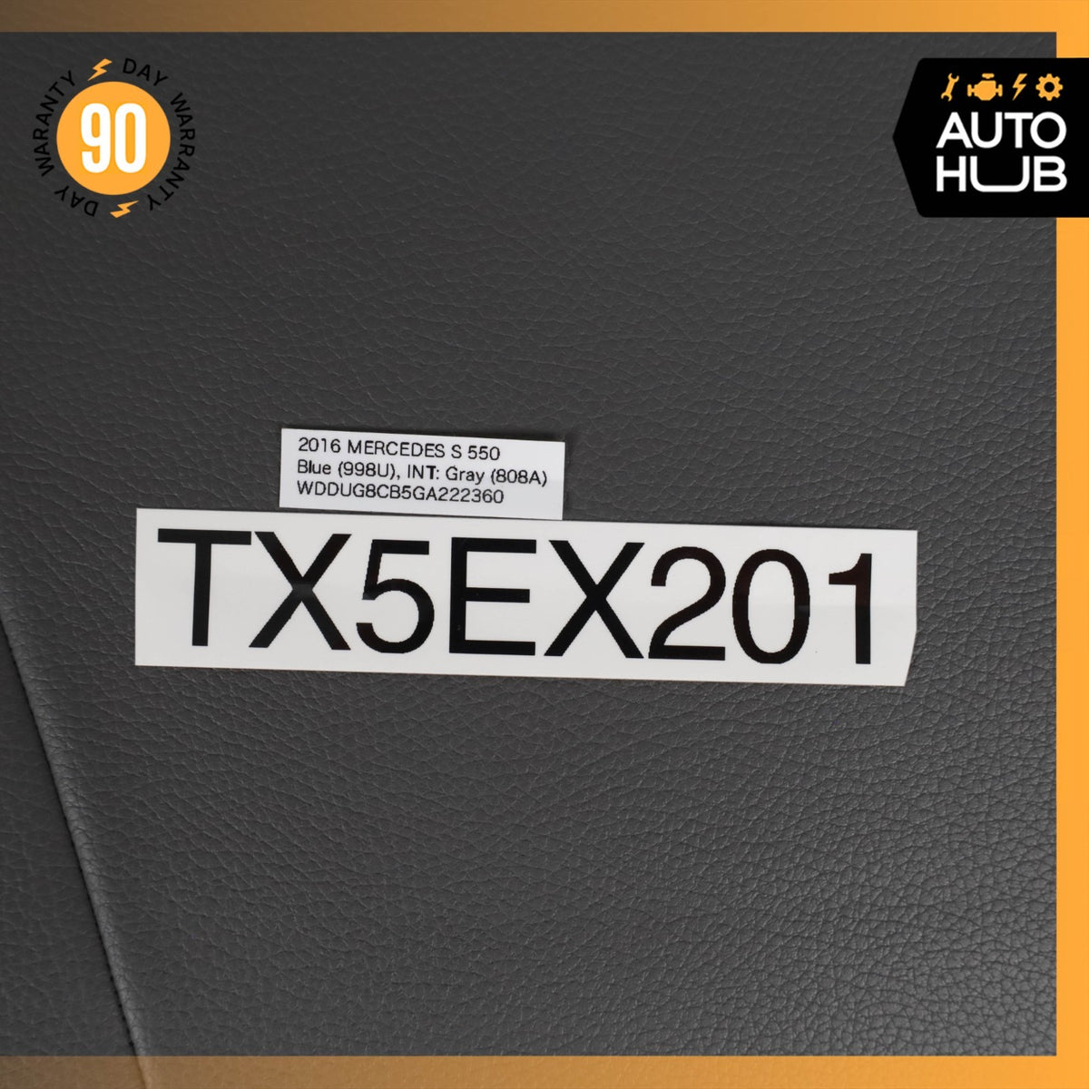 14-20 Mercedes W222 S550 S450 S550e Dashboard Dash Board Panel W/ Air Bag OEM - photo 20