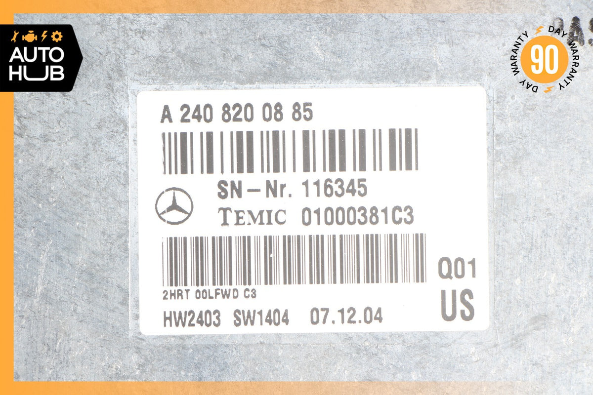 03-06 Mercedes W211 E55 E500 Communication Voice Control Module 2408200885 OEM - photo 9