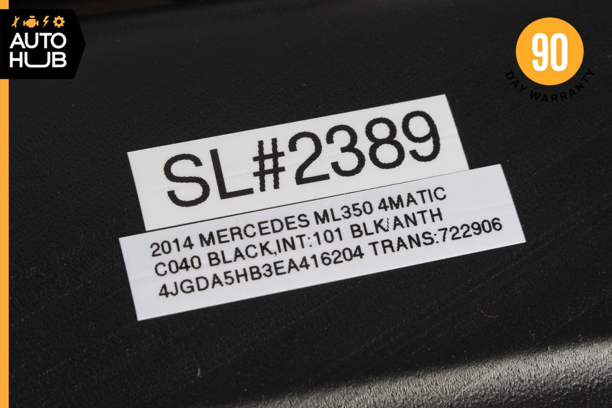 Mercedes W166 ML350 ML400 Dashboard Dash Board Panel Assembly w/ Airbag OEM 60k - photo 13