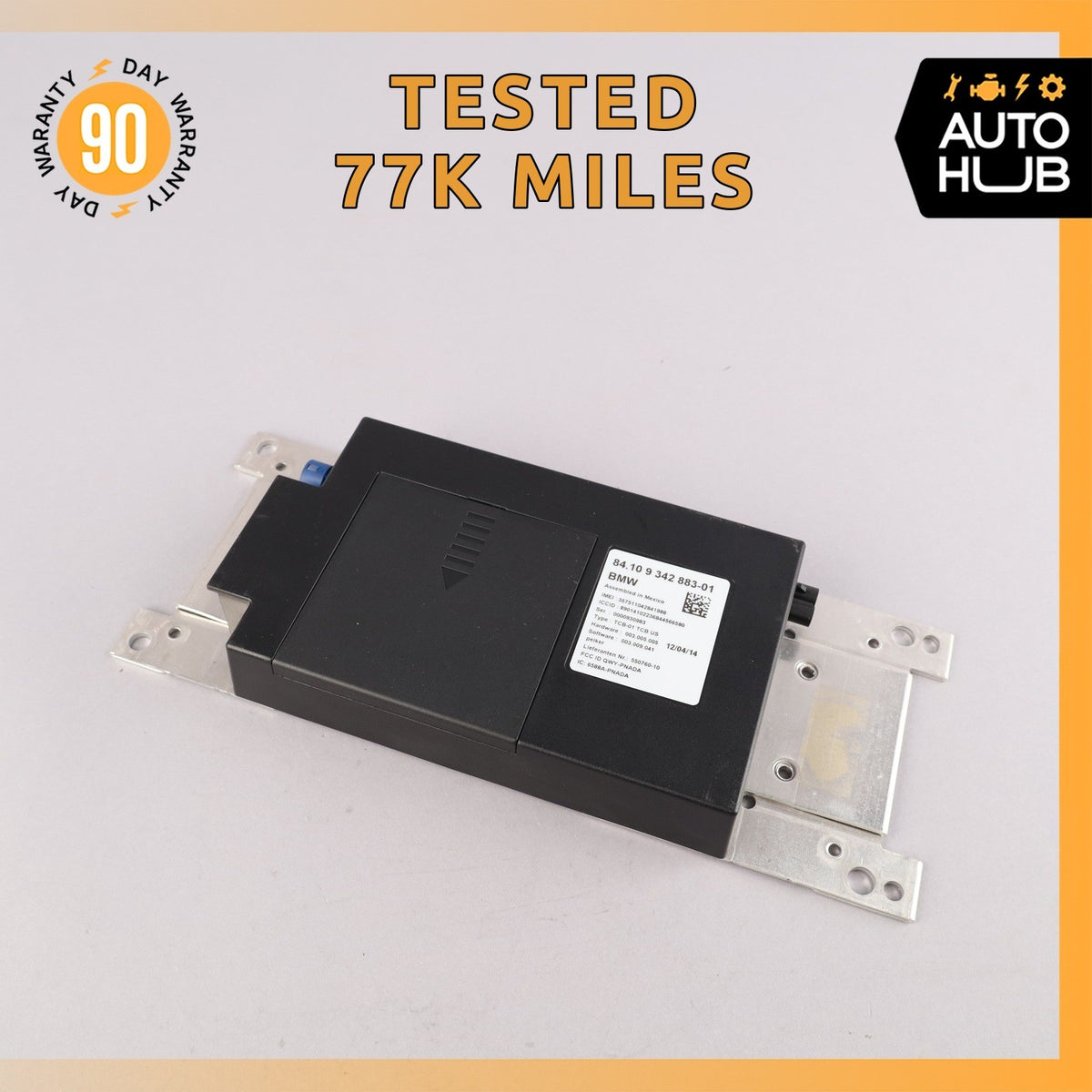 13-20 BMW F32 428i X3 435i 440i Telematic Communication Control Module OEM - photo 1