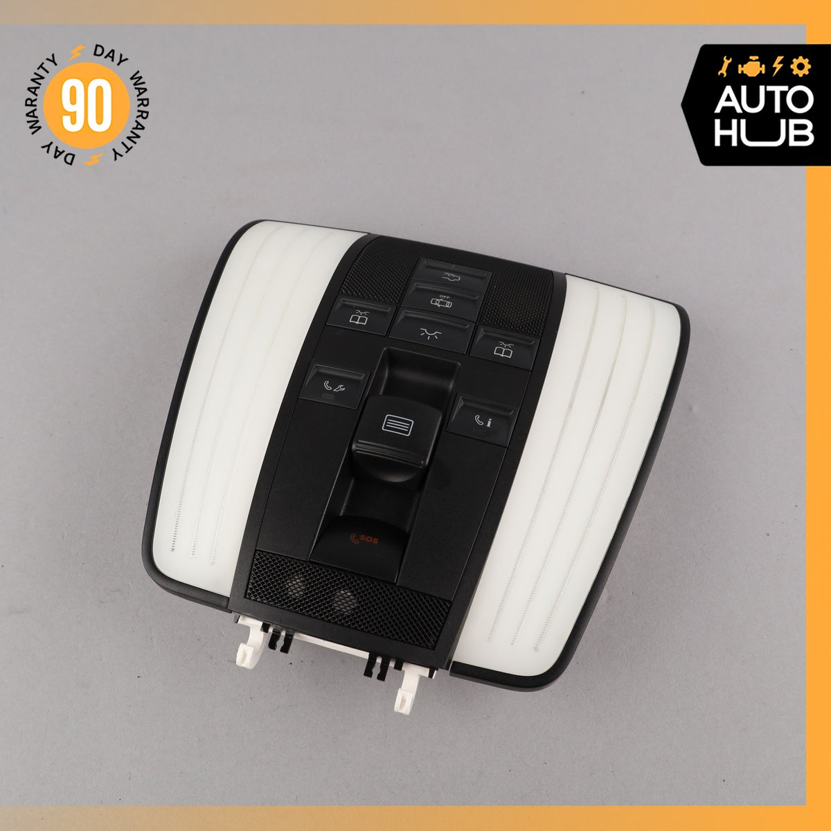 10-18 Mercedes W212 E350 E400 CLS550 Overhead Dome Light Lamp Black OEM - photo 2