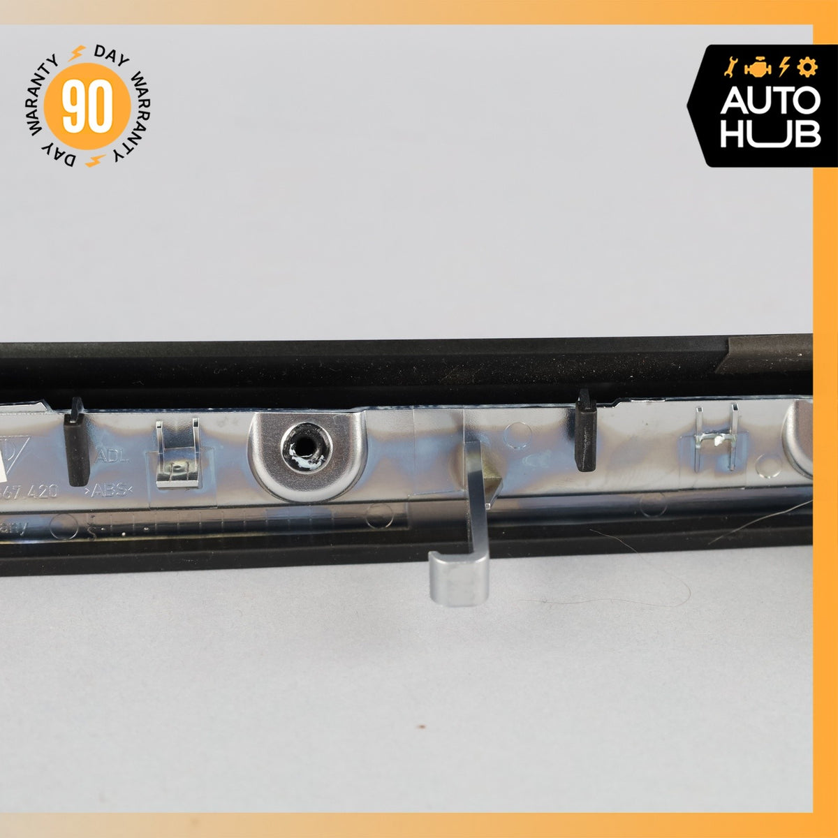 Porsche Cayenne 958 Rear Right Door Panel Molding Trim Piano Wood 7P5867420F OEM - photo 11