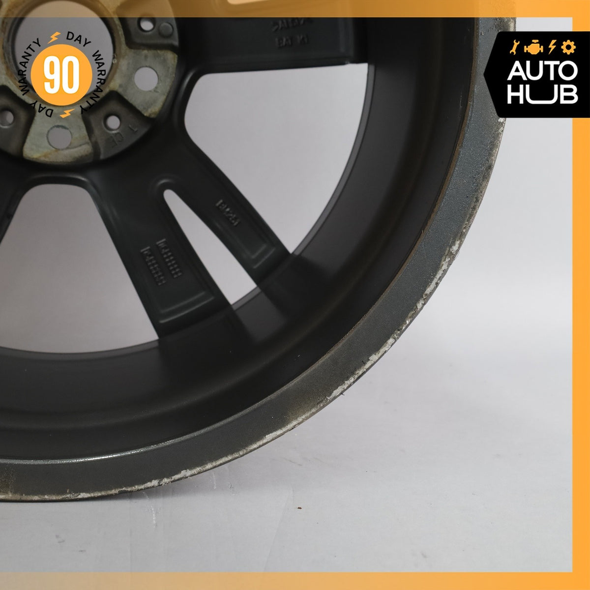 BMW F30 335i 340i 430i 8 x 19 19" Style 442 Front Wheel Rim Polished Gray OEM - photo 13