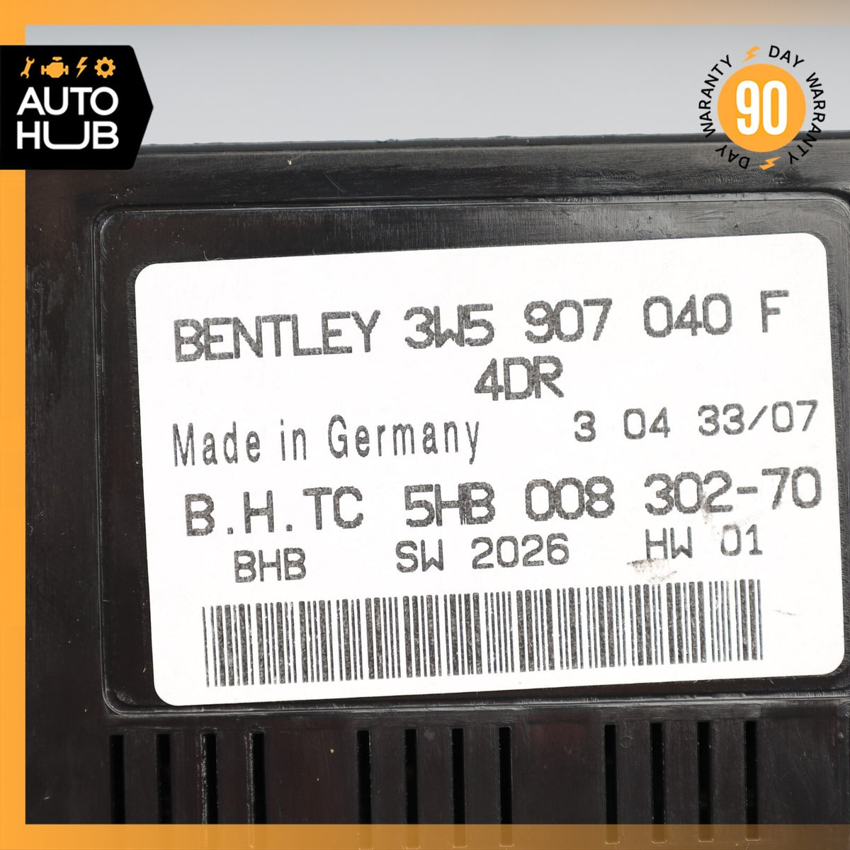 Bentley Continental Flying Spur AC Heater Climate Control Module Unit OEM - photo 10