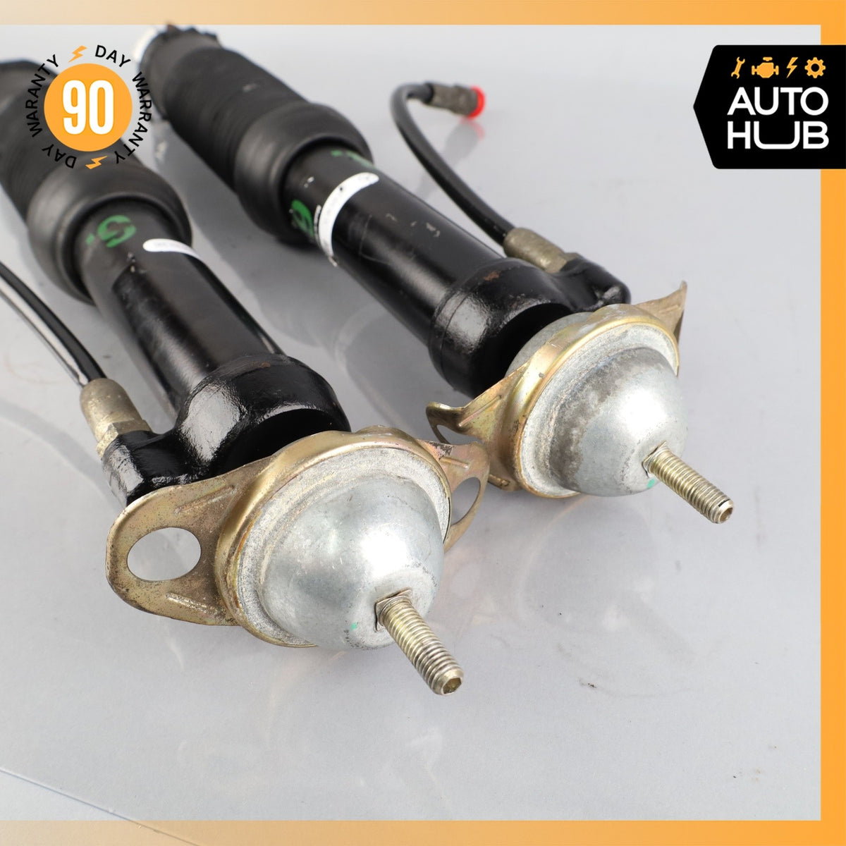 92-99 Mercedes W140 CL600 S500 Rear Left & Right Hydraulic Shock Strut Set OEM - photo 11