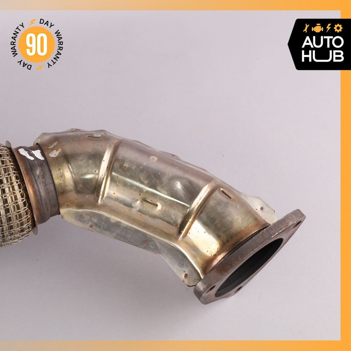 22-24 Volvo S60 2.0L L4 Front Engine Exhaust Downpipe 31493354 OEM - photo 6