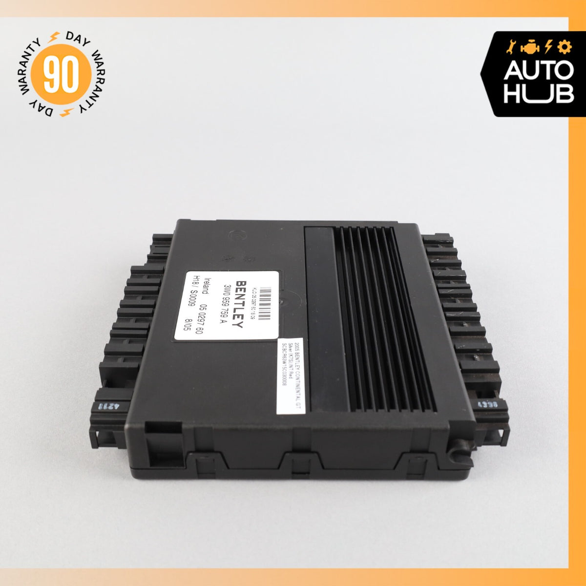 03-11 Bentley Continental GT GTC Front Right Side Seat Control Module OEM 73k - photo 3