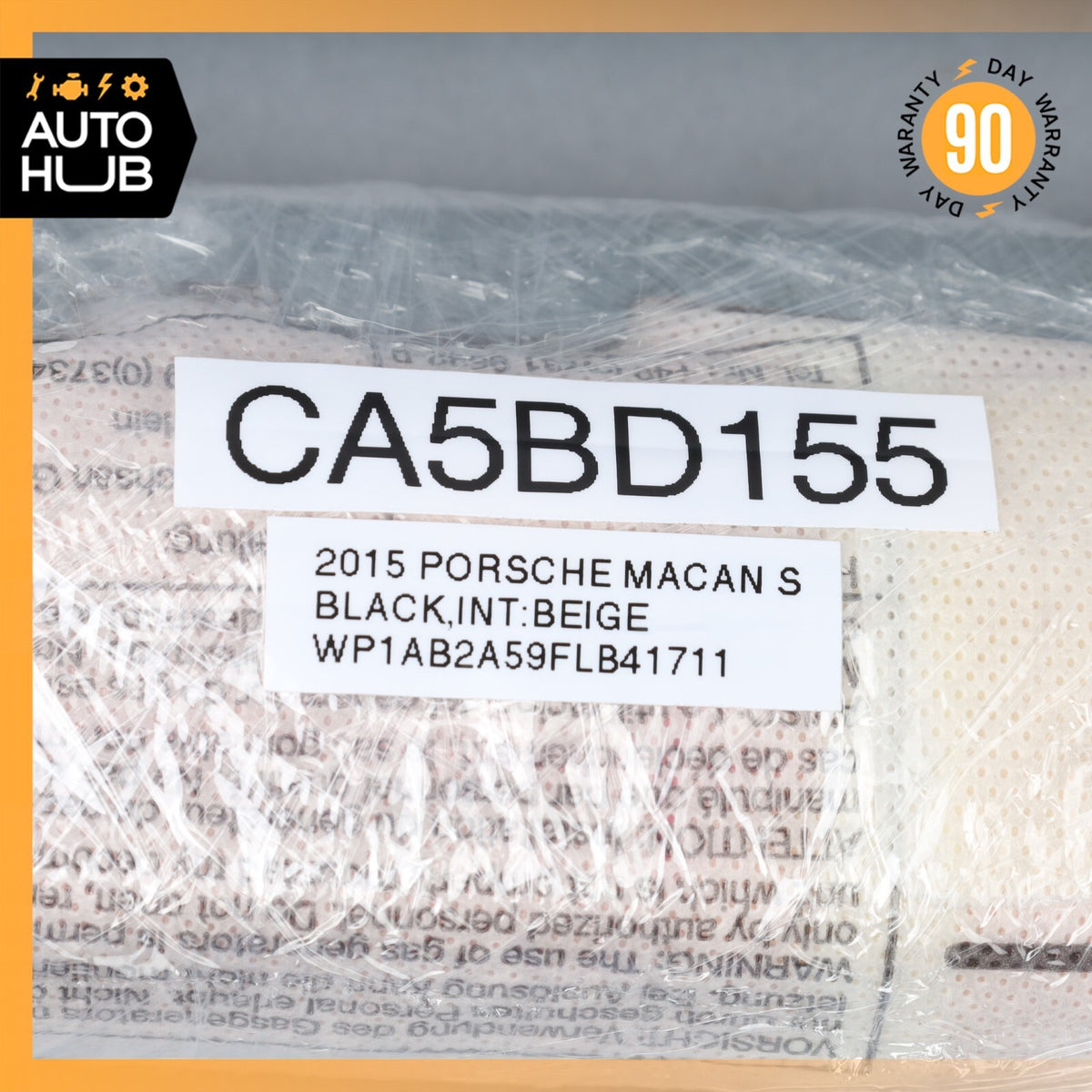 15-24 Porsche Macan S 95B Front Right Passenger Side Seat Airbag OEM - photo 10