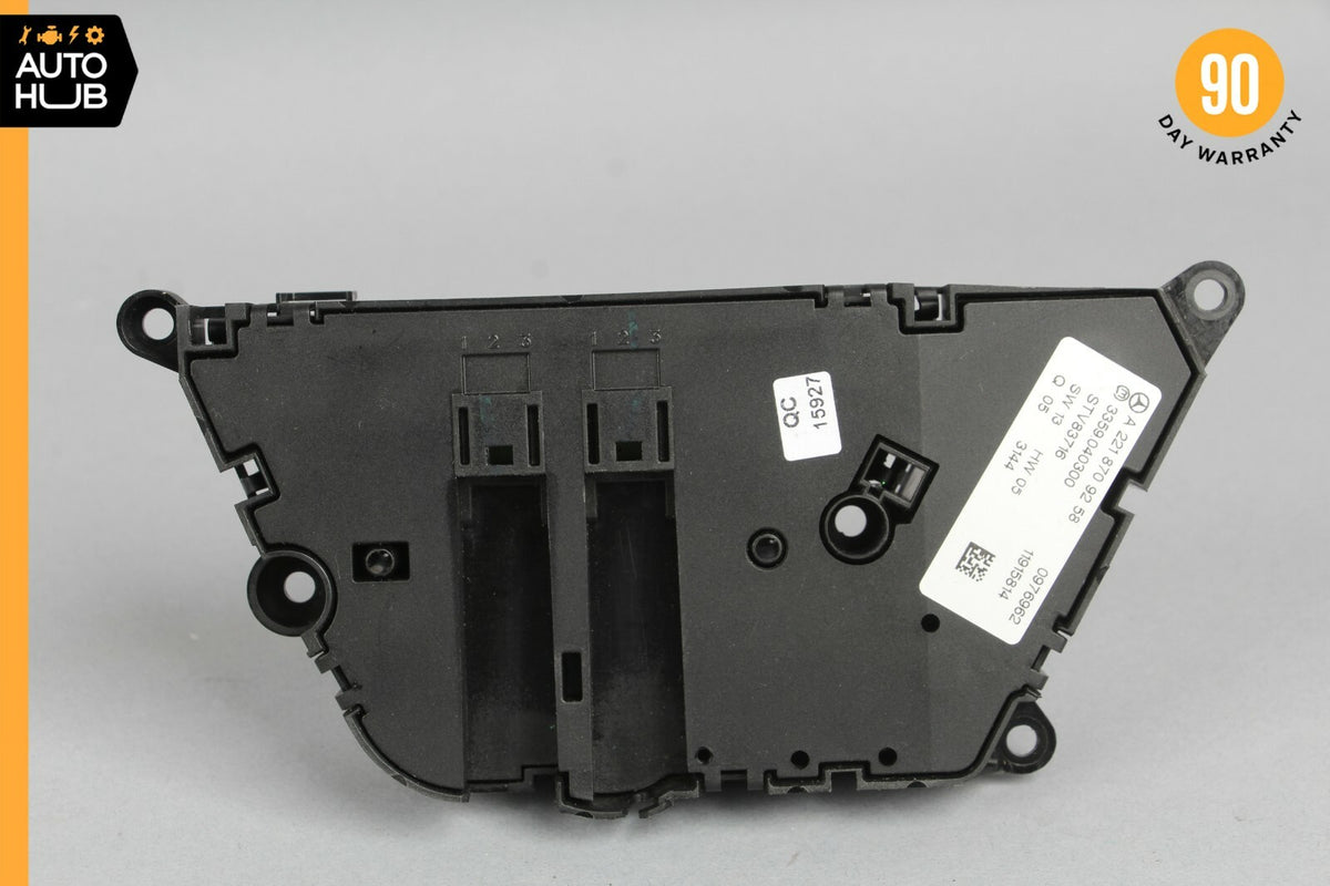 07-14 Mercedes W221 S550 CL550 Front Left Driver Seat Control Memory Switch OEM - photo 6