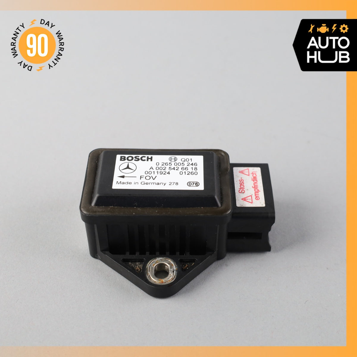 03-06 Mercedes R230 SL500 S430 CL500 Yaw Turn Rate Acceleration Sensor OEM - photo 1