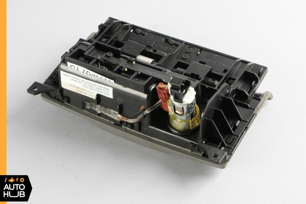 07-09 Mercedes W221 S450 S550 Ash Tray Ashtray Lighter Trim Gray 2216801552 OEM - photo 11
