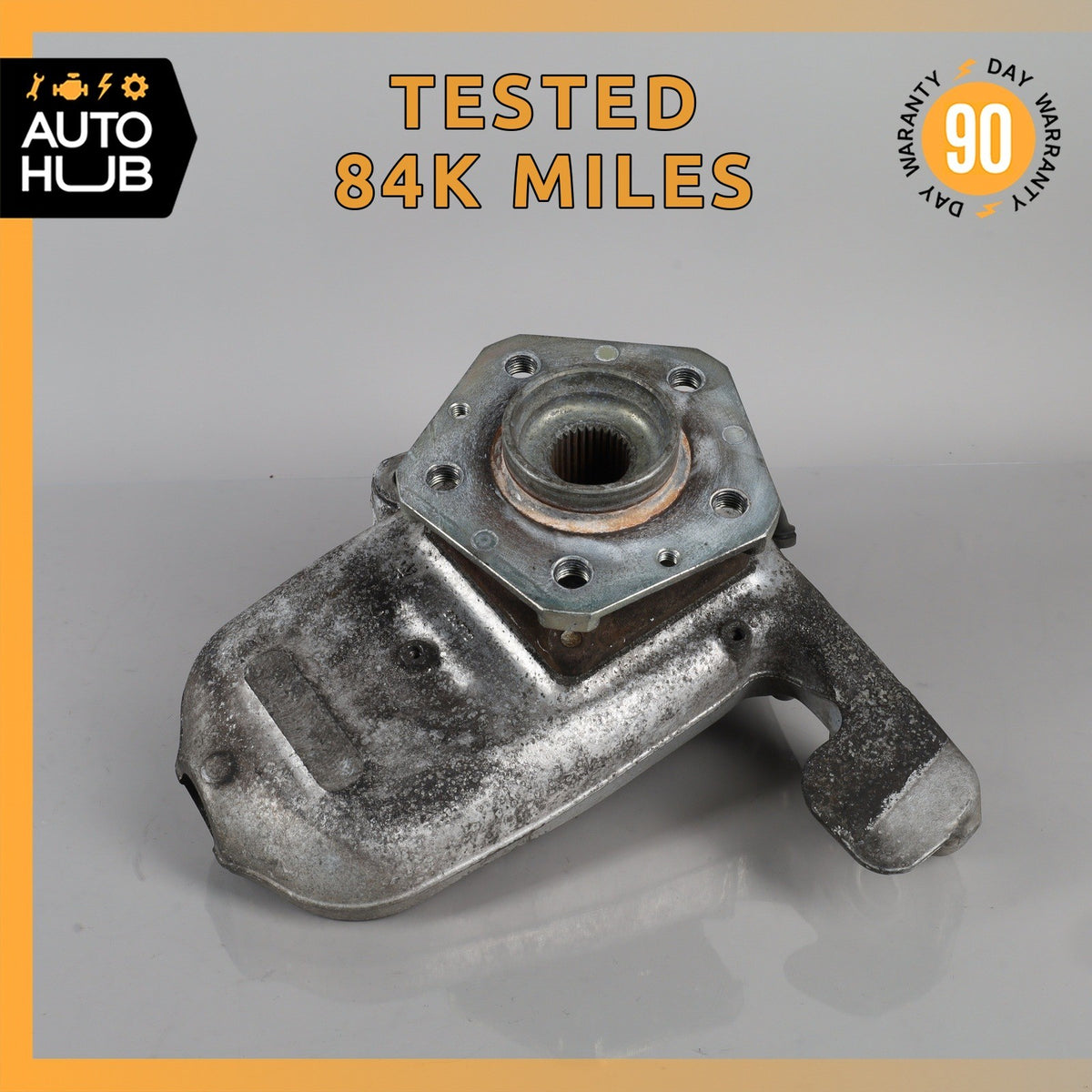 03-10 Maserati Quattroporte M139 Front Right Side Spindle Knuckle Hub OEM 84k - photo 1