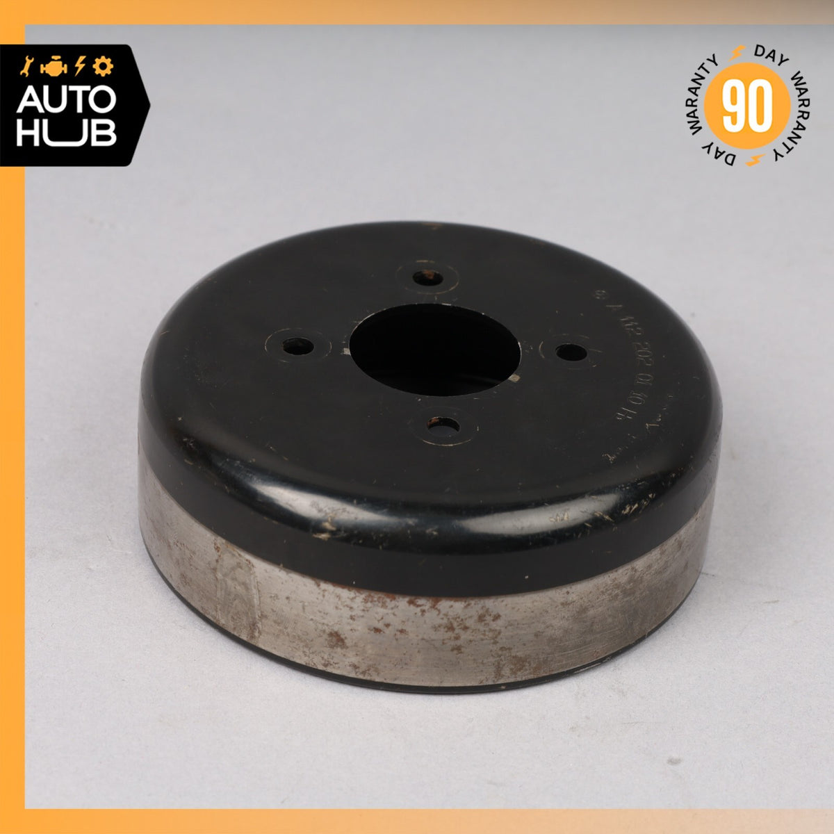 03-08 Mercedes W211 E55 SL55 AMG Engine Water Pump Pulley 1122020110 OEM - photo 4