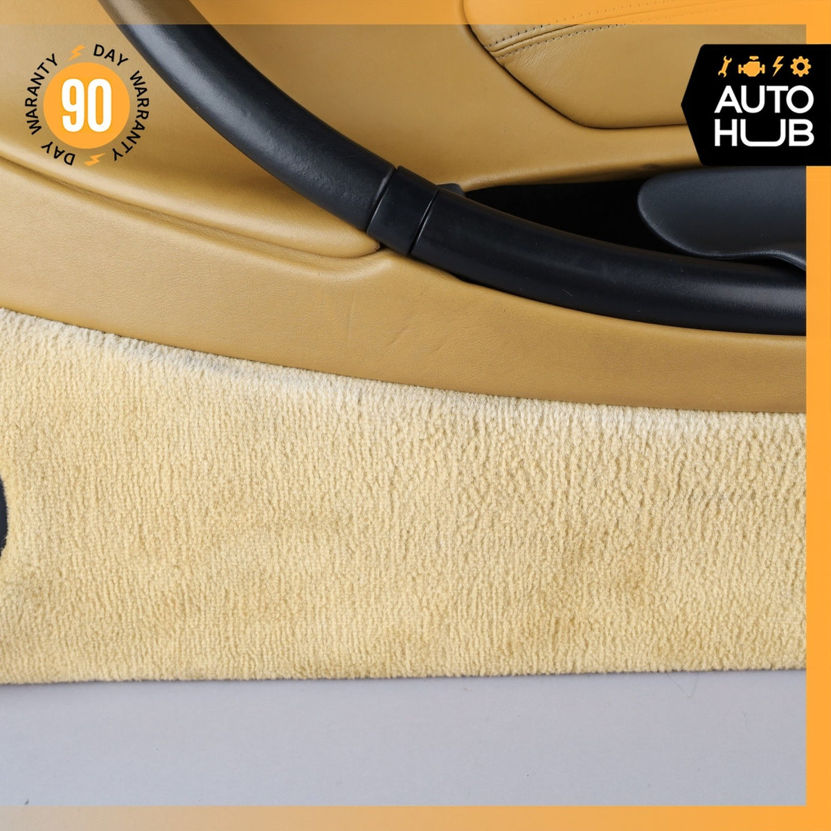 98-04 Porsche Boxster 986 Front Right Side Interior Door Panel Trim Leather OEM - photo 5
