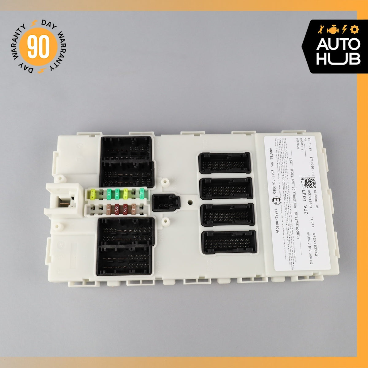 14-21 BMW i3 I01 Hybrid Front Comfort Body Computer Control Module BCM OEM 46k - photo 8