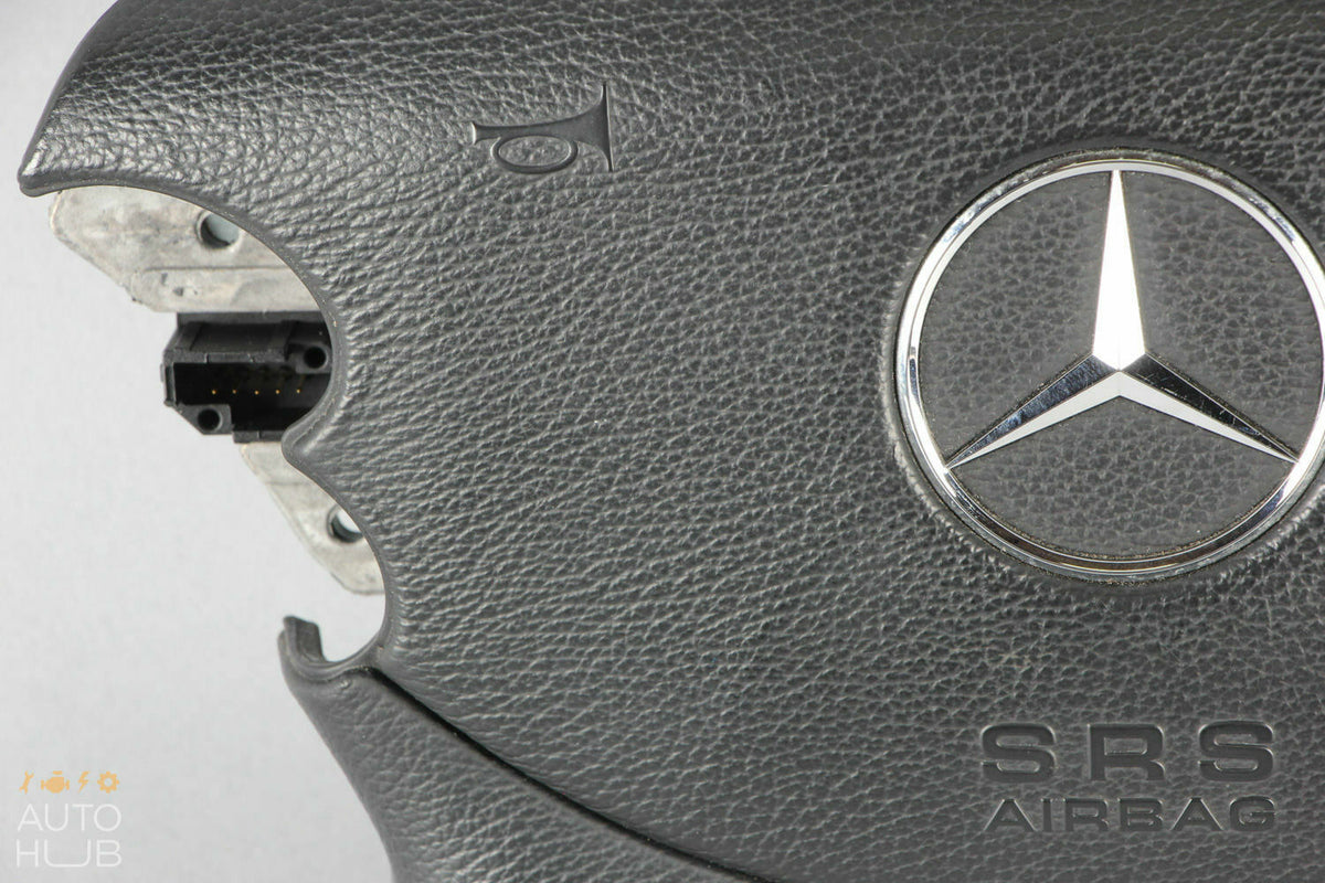 Mercedes R230 SL500 E350 CLK500 Steering Wheel Airbag Air Bag Black OEM - photo 4