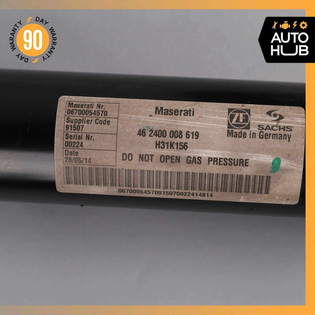 Maserati Ghibli Shock Strut Absorber Rear Left And Right Set 670008900 OEM - photo 13