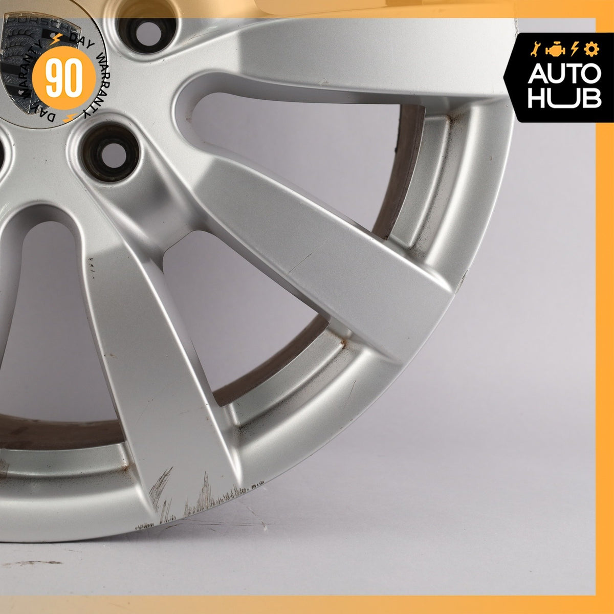 Porsche Cayenne 958 9 x 20 20" Wheel Rim Silver 7P5601025B OEM - photo 5