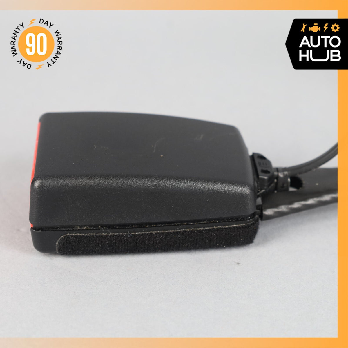 Porsche Panamera 970 Front Left Driver Side Seat Belt Buckle Black OEM - photo 5