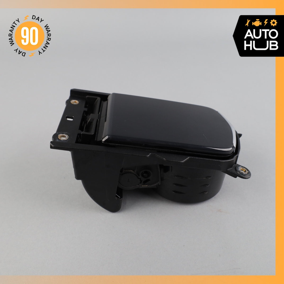 10-16 Porsche Panamera 970 Rear Console Cupholder Ashtray Trim Black OEM - photo 7