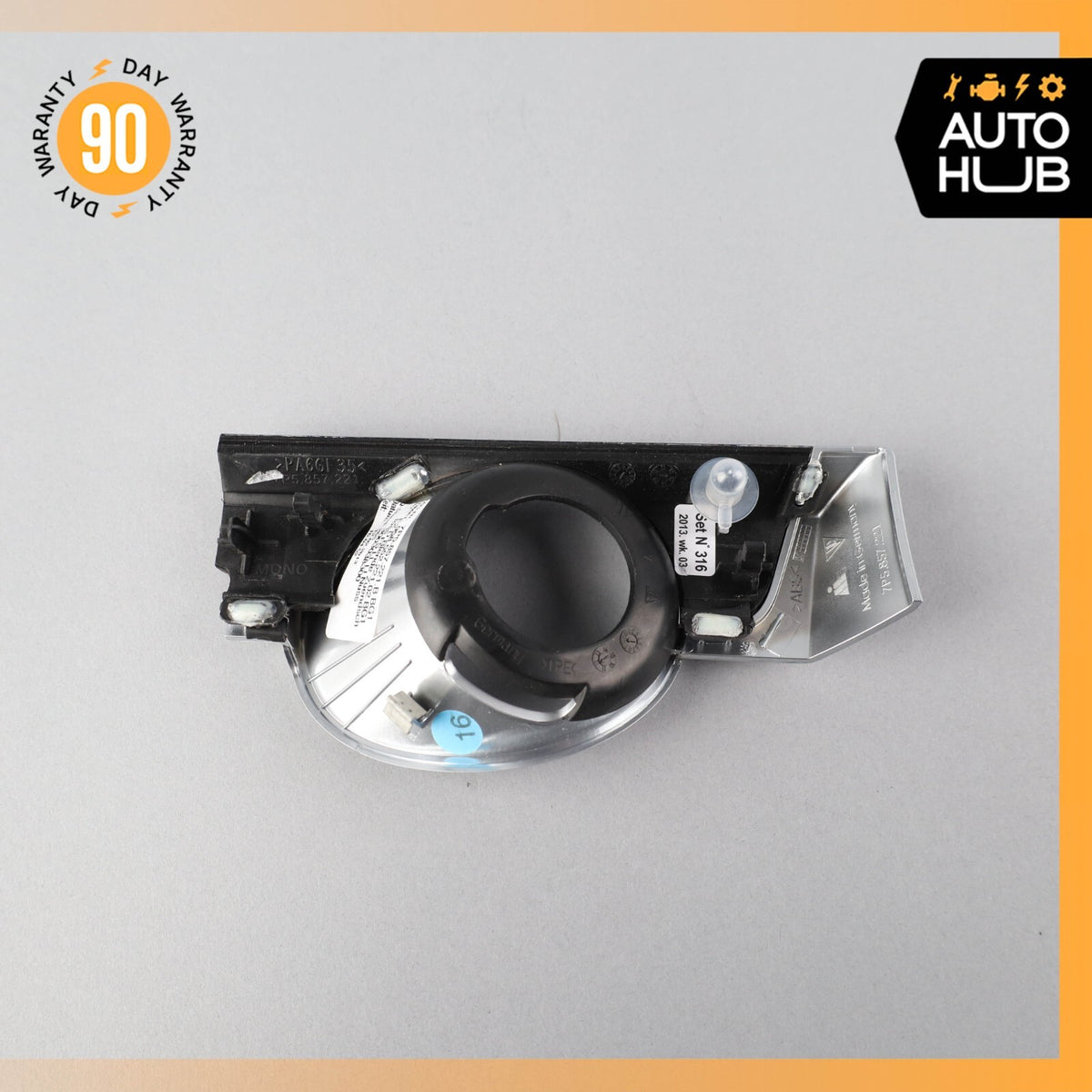 11-18 Porsche Cayenne 958 GTS Dashboard Ignition Switch Cover Trim OEM - photo 4