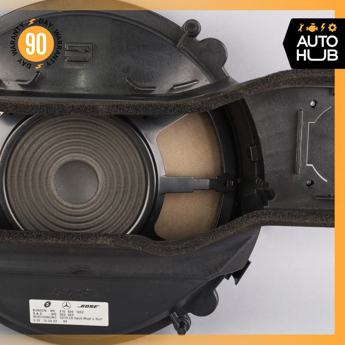 00-06 Mercedes W215 CL500 CL600 Audio Sound Speaker Subwoofer 2158201602 OEM - photo 10