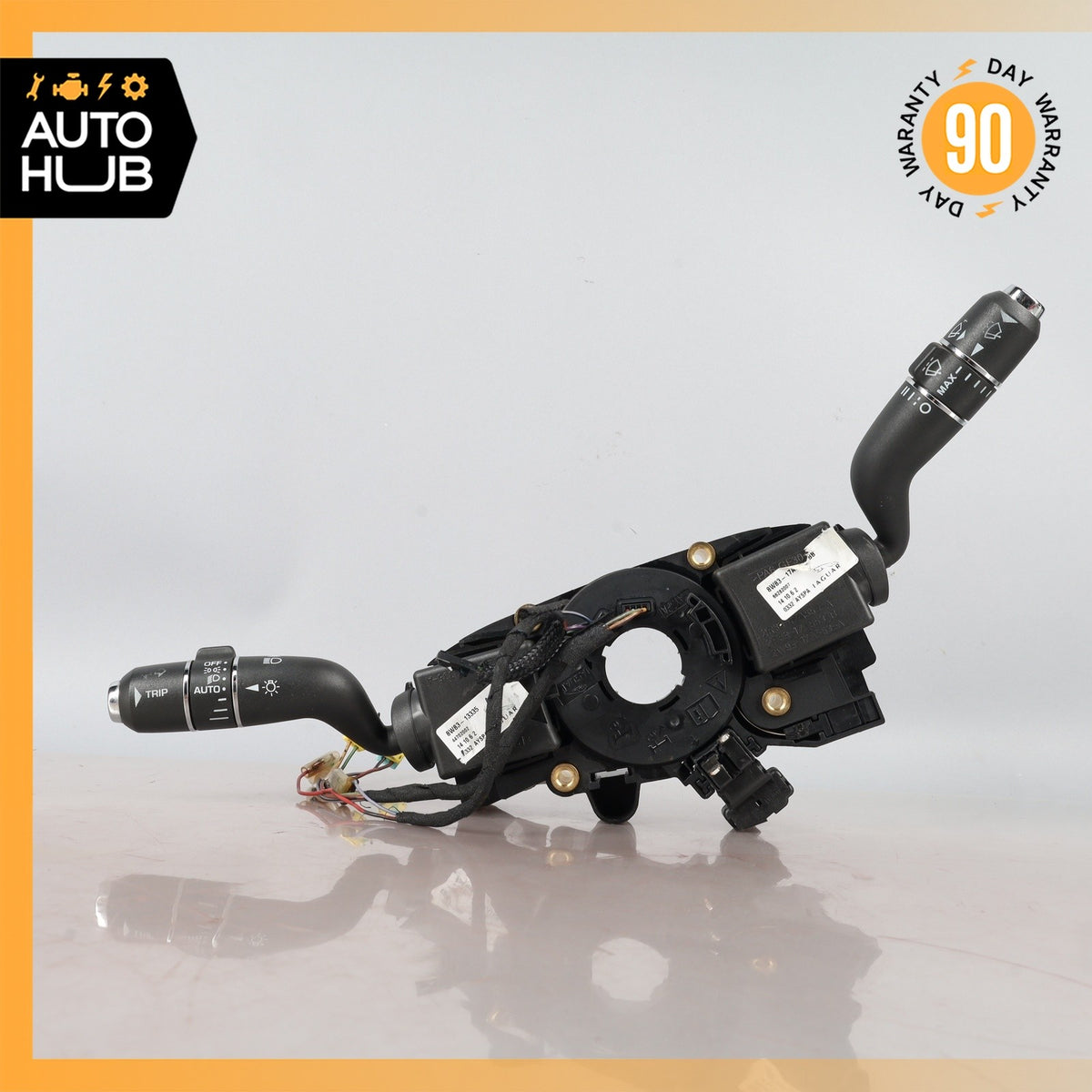 14-19 Jaguar X152 F-Type Steering Column Control Switch 8W8313335AA OEM - photo 1
