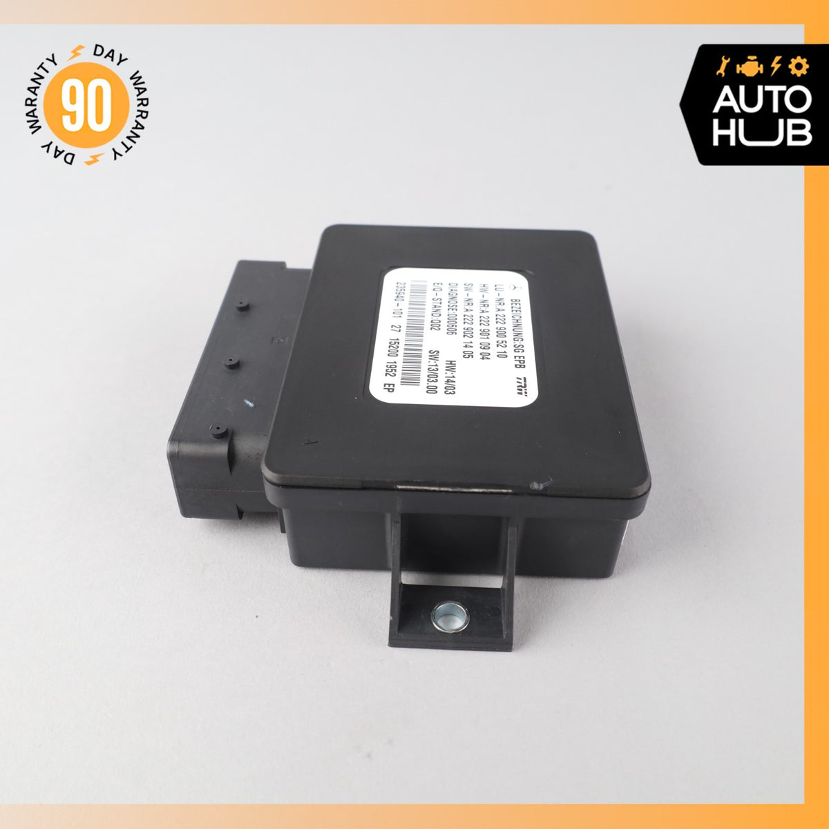 14-17 Mercedes W222 S550 S600 S63 Electronic Parking Brake Control Module OEM - photo 2