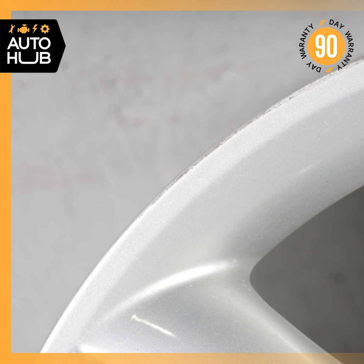 Mercedes W209 CLK350 SLK350 7.5 x 17 17" Front Wheel Rim Silver 2094014102 OEM - photo 8