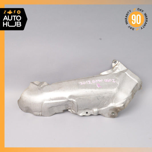 10-13 BMW F12 650i 550i 750i Turbocharger Turbo Heat Shield Right 7576999 OEM - photo 1