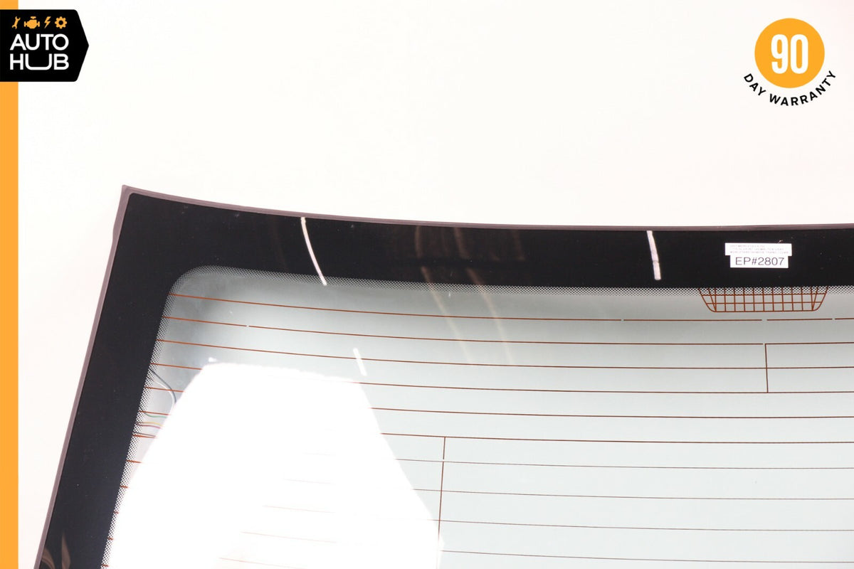 07-09 Mercedes W211 E350 E550 E63 AMG Sedan Rear Windshield Window Glass OEM - photo 2