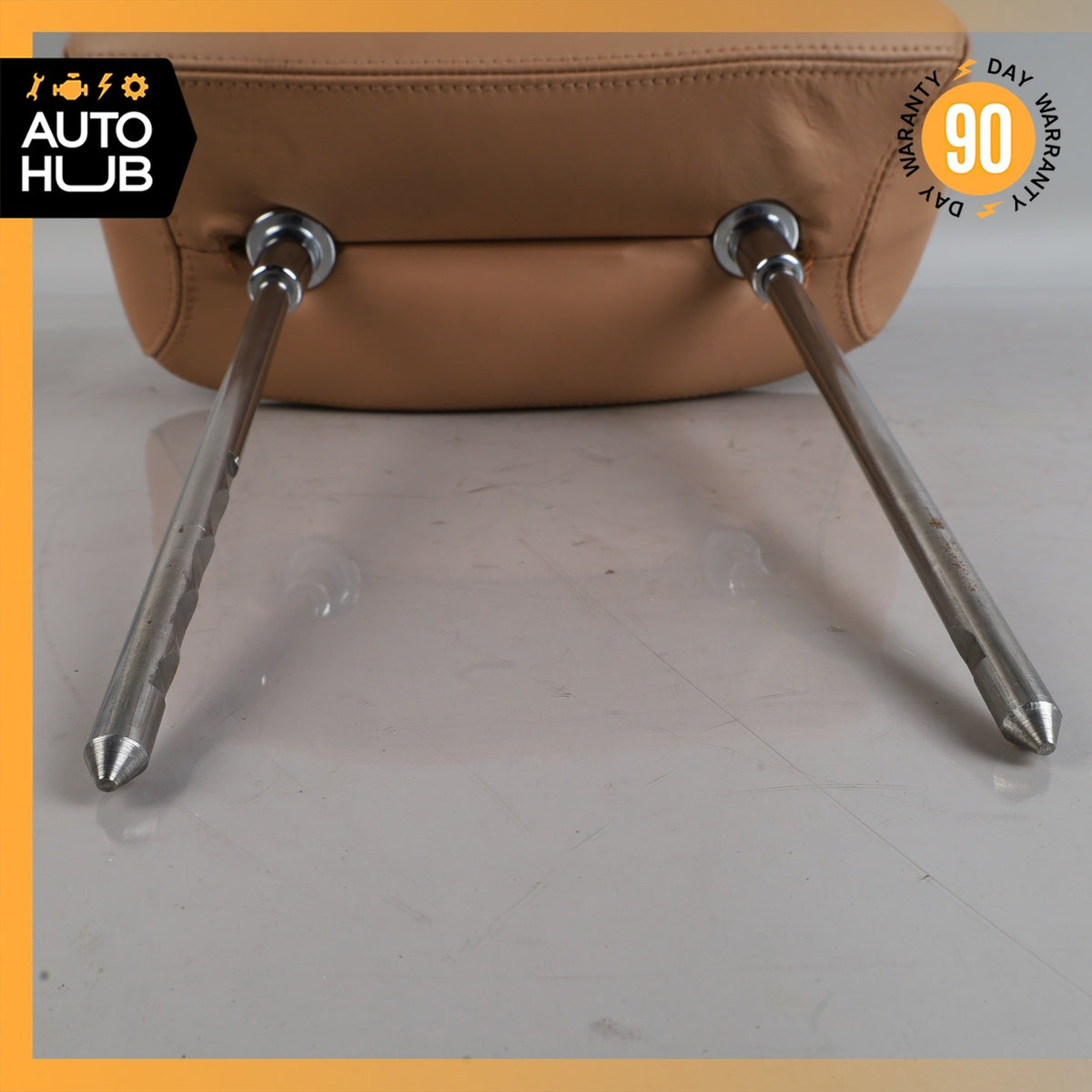 Bentley Arnage Front or Rear Seat Headrest Head Rest Brown OEM 50k - photo 7