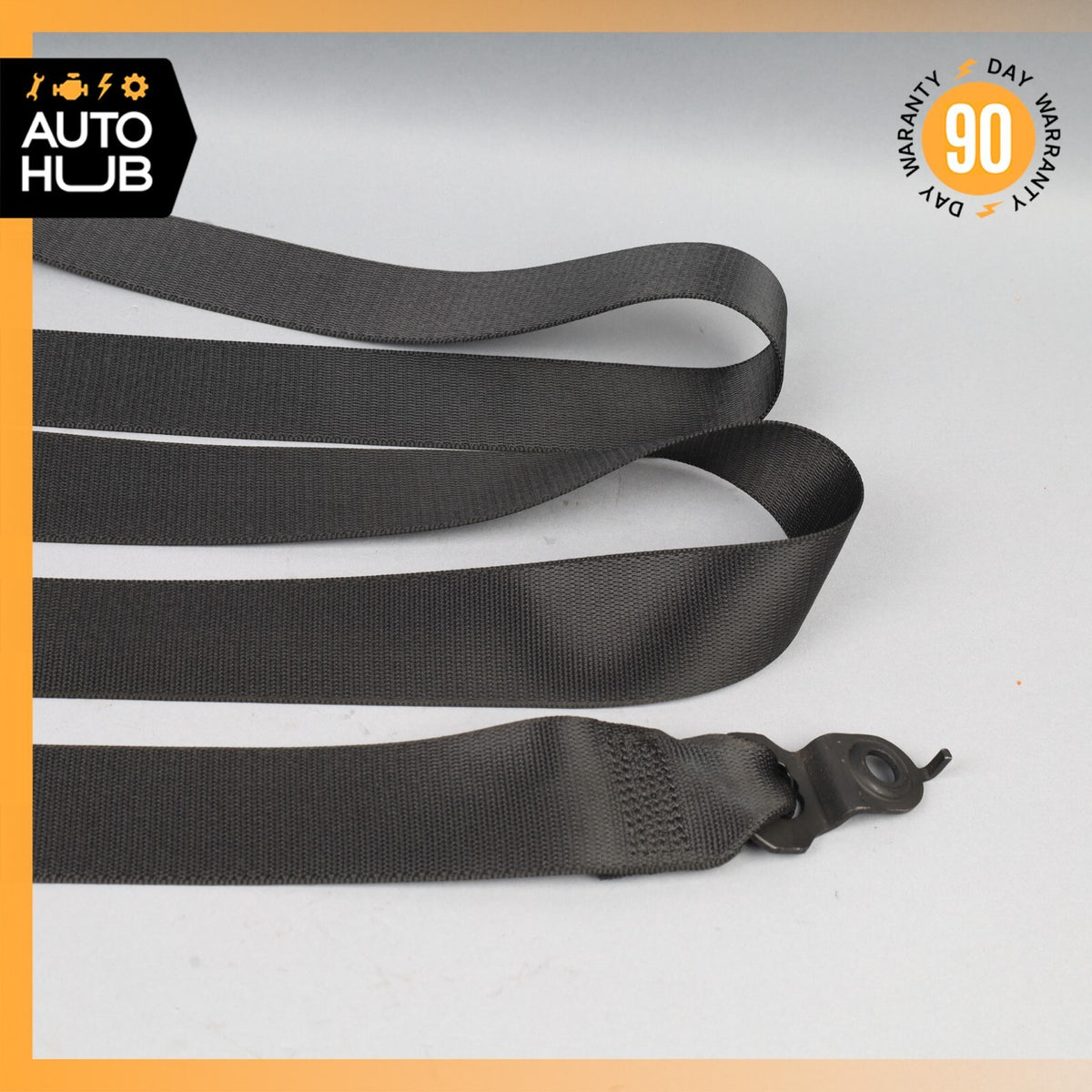 07-09 Mercedes W219 CLS550 E550 Front Right Passenger Side Seat Belt Black OEM - photo 2