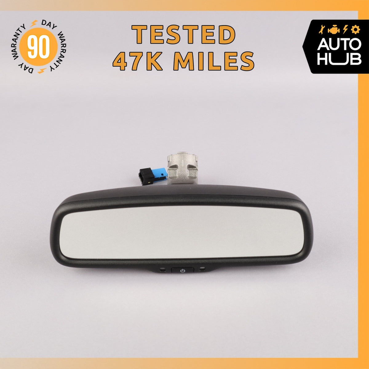 17-26 Alfa Romeo 952 Giulia Interior Rear View Mirror Black OEM 47k - photo 1