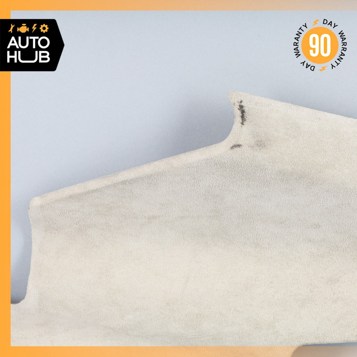 03-12 Mercedes R230 SL55 SL600 Right Top C Pillar Column Cover Trim Suede OEM - photo 4