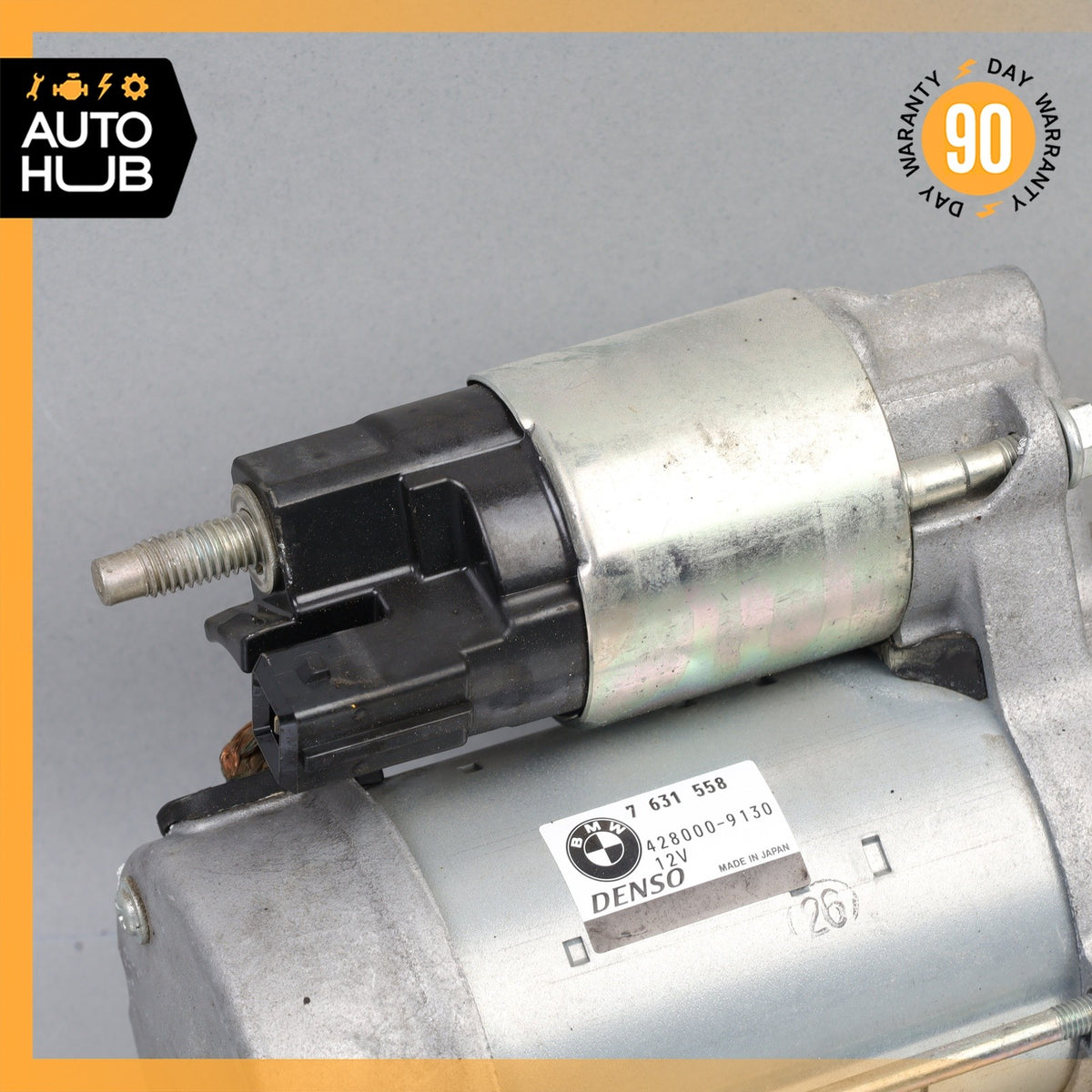BMW F01 740i X3 X5 X6 Engine Motor Starter 12417631558 OEM - photo 4