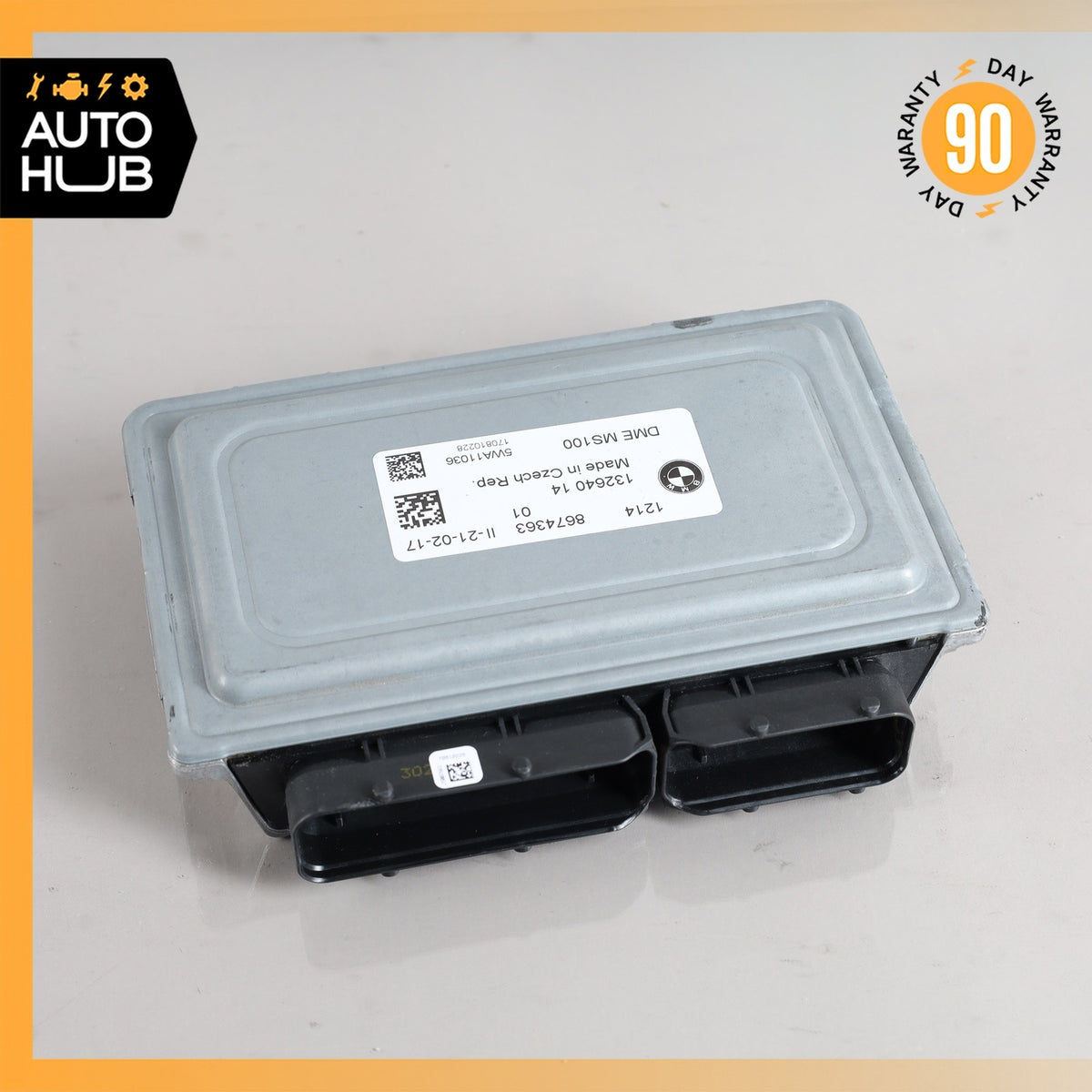 14-21 BMW i3 I01 REX Engine Control Module Unit 12148674363 OEM 74k - photo 5