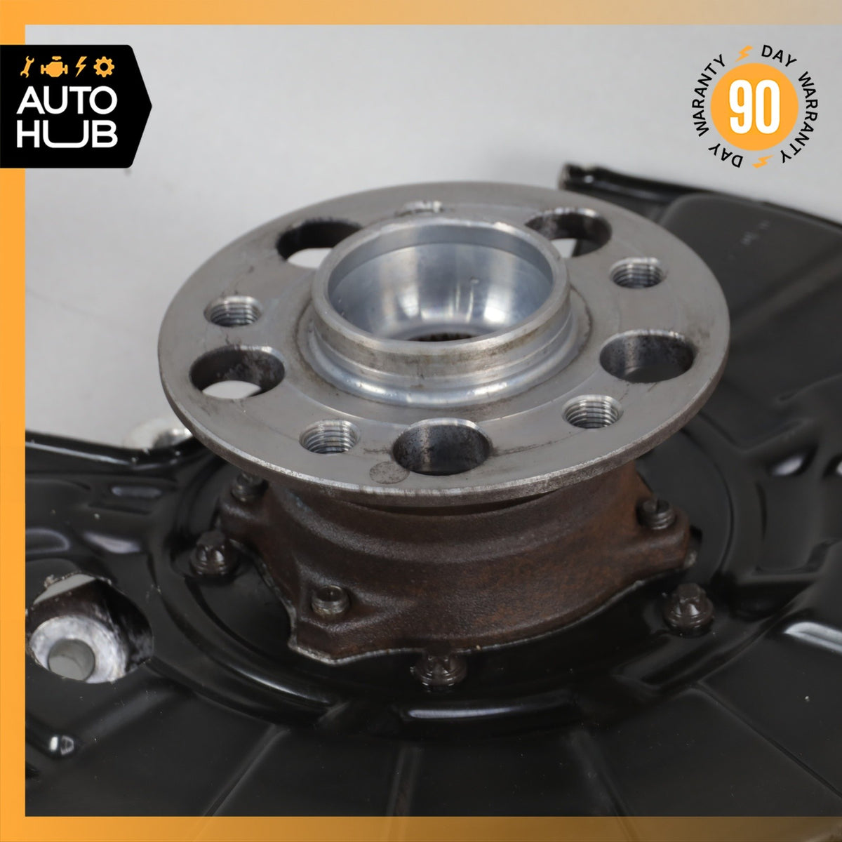 14-20 Mercedes W222 S65 S600 Rear Left Driver Spindle Knuckle Hub OEM - photo 8