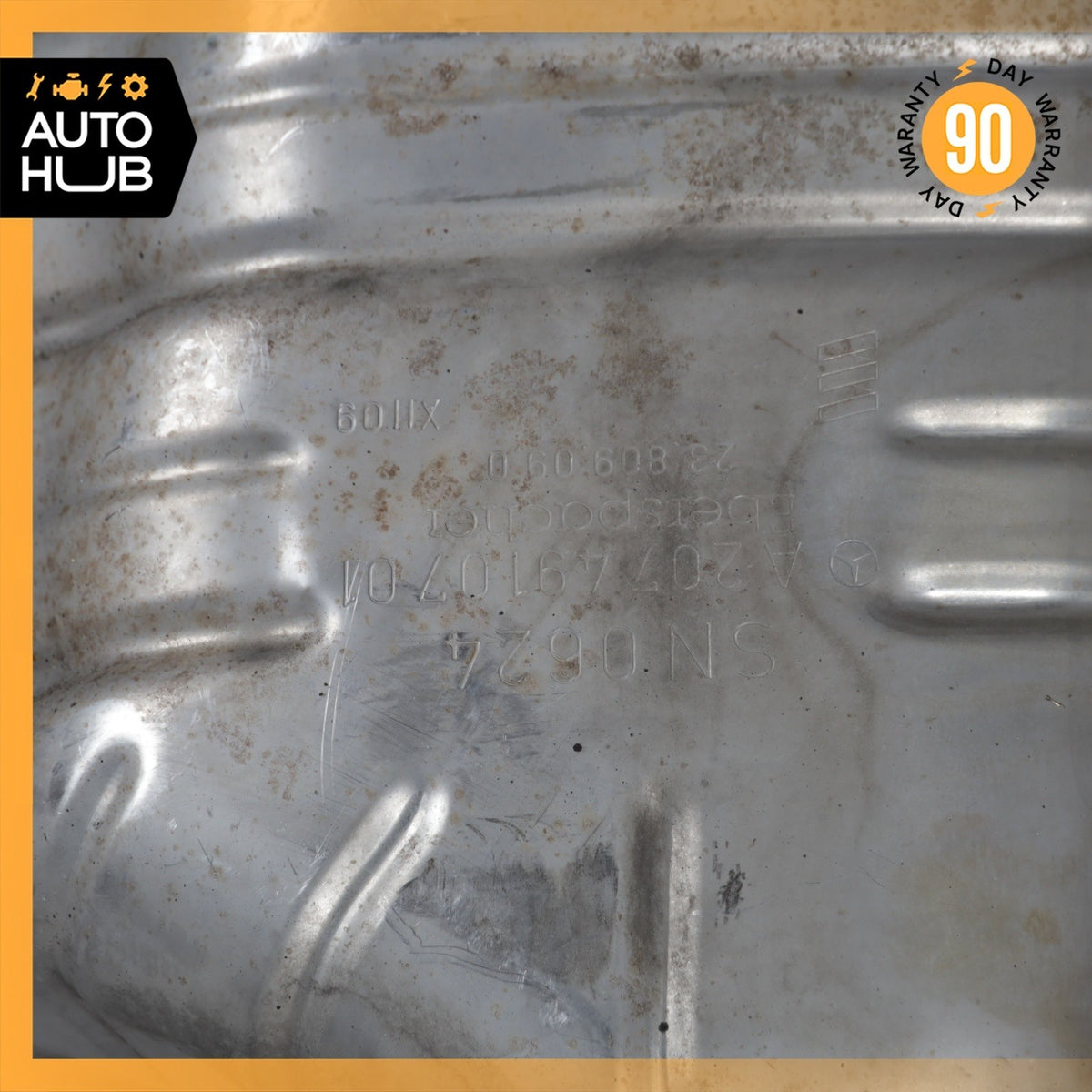 10-11 Mercedes W207 E550 Exhaust Muffler Left Driver Side OEM 76k - photo 11