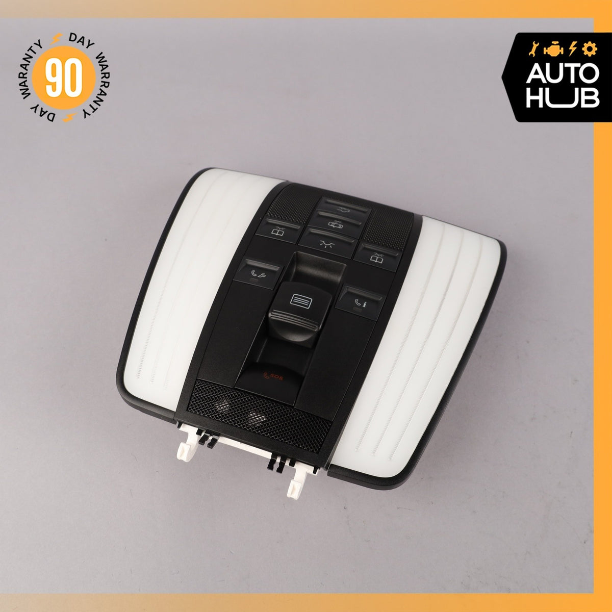 10-18 Mercedes W218 CLS550 E400 E550 Overhead Dome Light Lamp Black OEM - photo 2