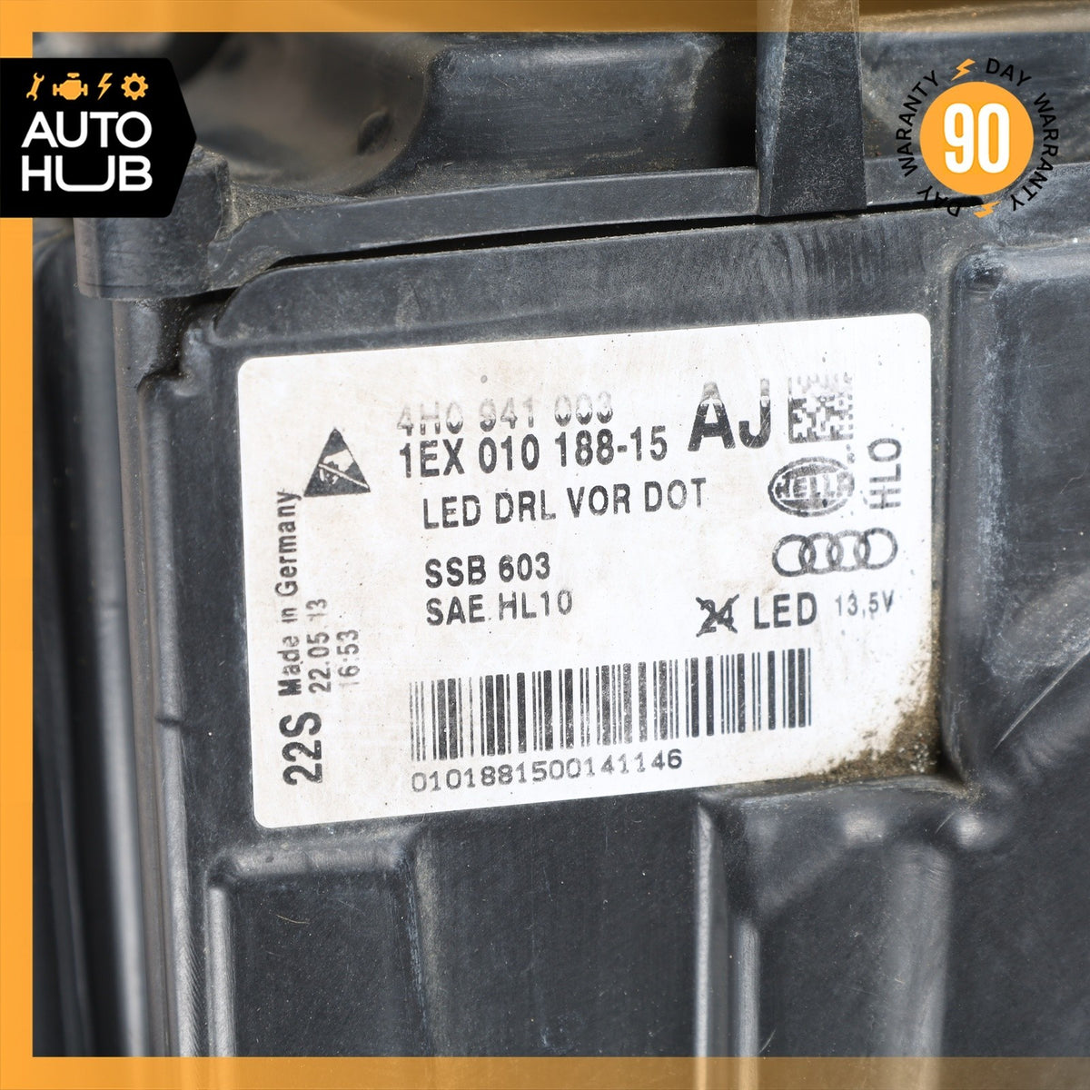 11-14 Audi D4 A8 S8 A8L Left Side LED Headlight Lamp 4H0941003AJ OEM - photo 23
