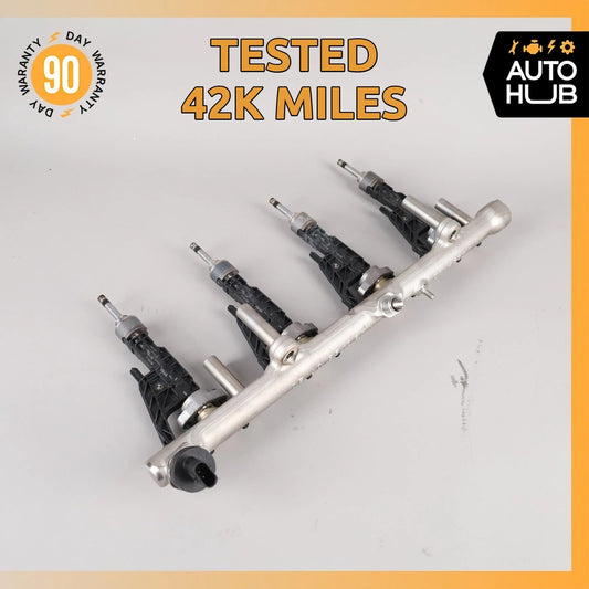 19-24 BMW F44 M235i X2 X1 Z4 530i 330e B48 2.0L Fuel Rail w/ Injector OEM 42k - photo 1