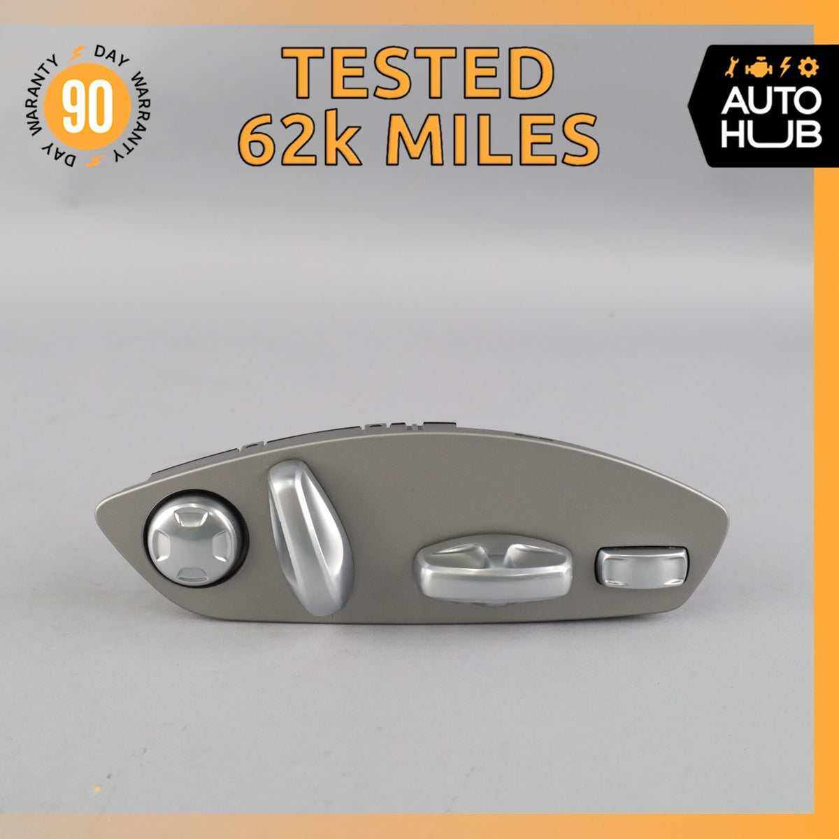 11-18 Porsche Cayenne 958 E-Hybrid Front Right Side Seat Control Switch OEM 62k - photo 1