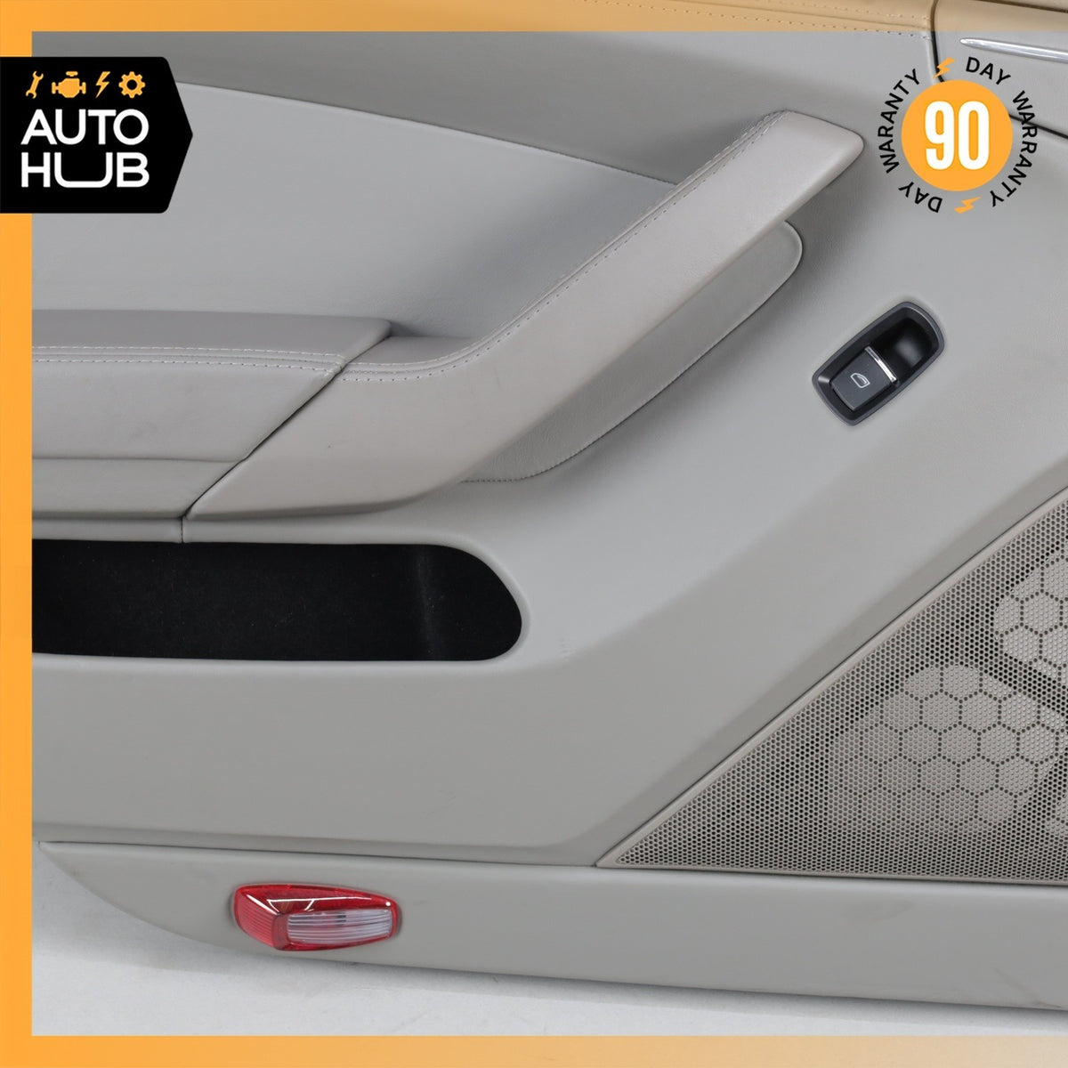 10-16 Porsche Panamera 970 Rear Left Side Interior Door Panel Leather OEM 68k - photo 6