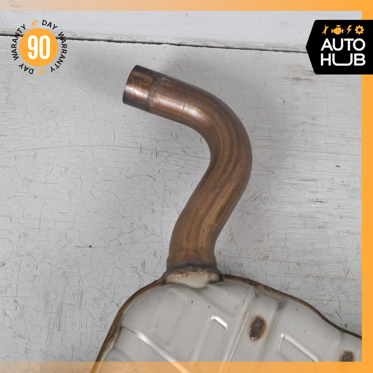 11-14 Porsche Cayenne 958 Hybrid S 3.0L V6 Center Exhaust Muffler OEM - photo 3