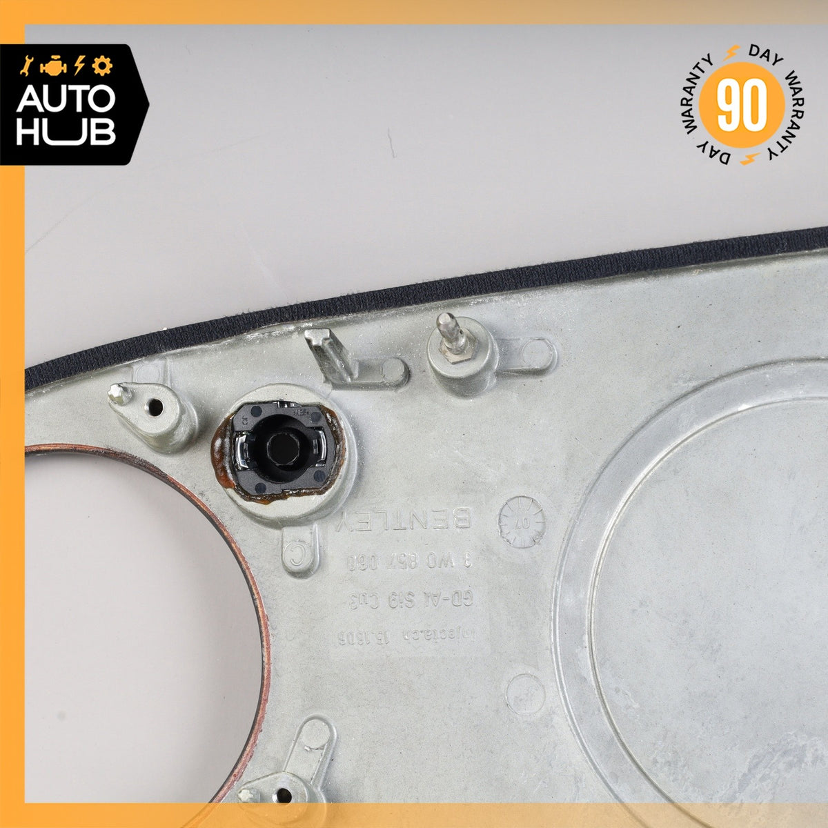03-13 Bentley Continental GTC GT Right Dashboard Dash Trim Bezel Wood OEM 40k - photo 12