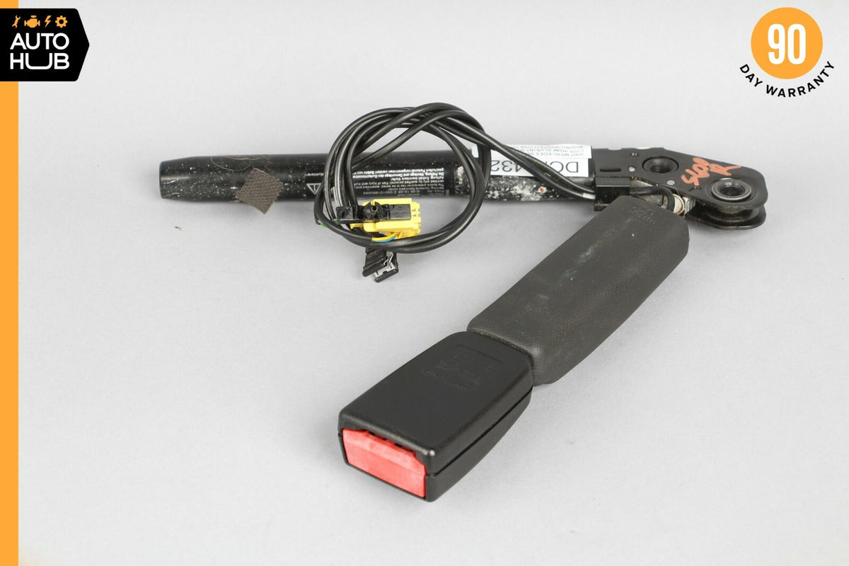 07-14 Mercedes W221 S600 CL550 Front Right Passenger Side Seat Belt Buckle Black - photo 6