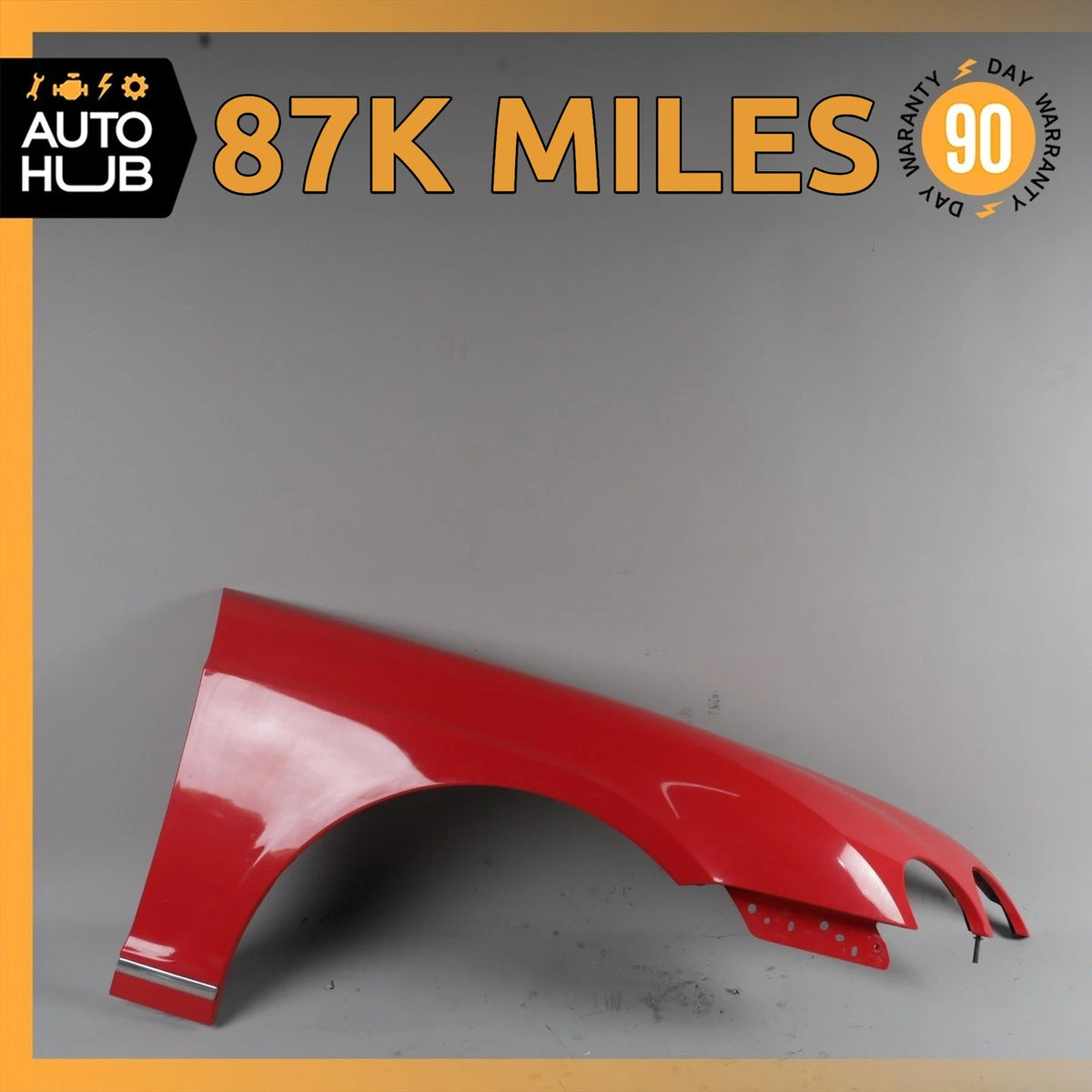 03-11 Bentley Continental GT GTC Right Passenger Side Fender Assembly Red OEM - photo 1