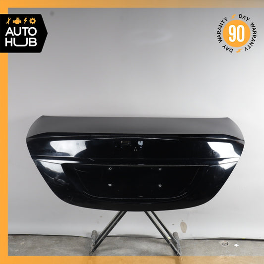 15-21 Mercedes W205 C63 AMG C300 Sedan Trunk Lid Panel Assembly Black OEM - photo 1